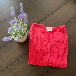 Coral sweater